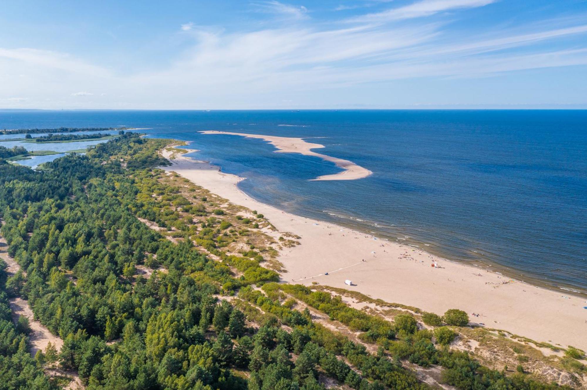 Bursztynowo Mikoszewo Villa Luaran gambar